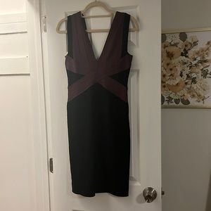 Herve lerger banded dress